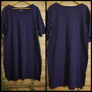 NWT Eileen Fisher sapphire tunic size large